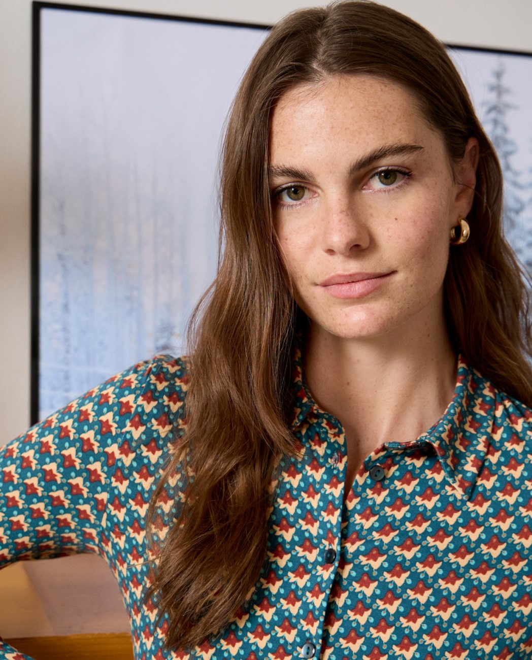 Camiseta estampada Surkana