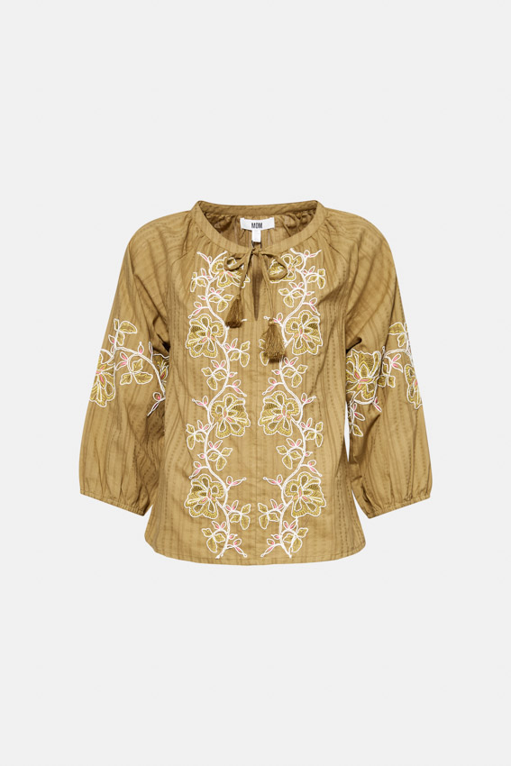 Bluson verde bordado MDM