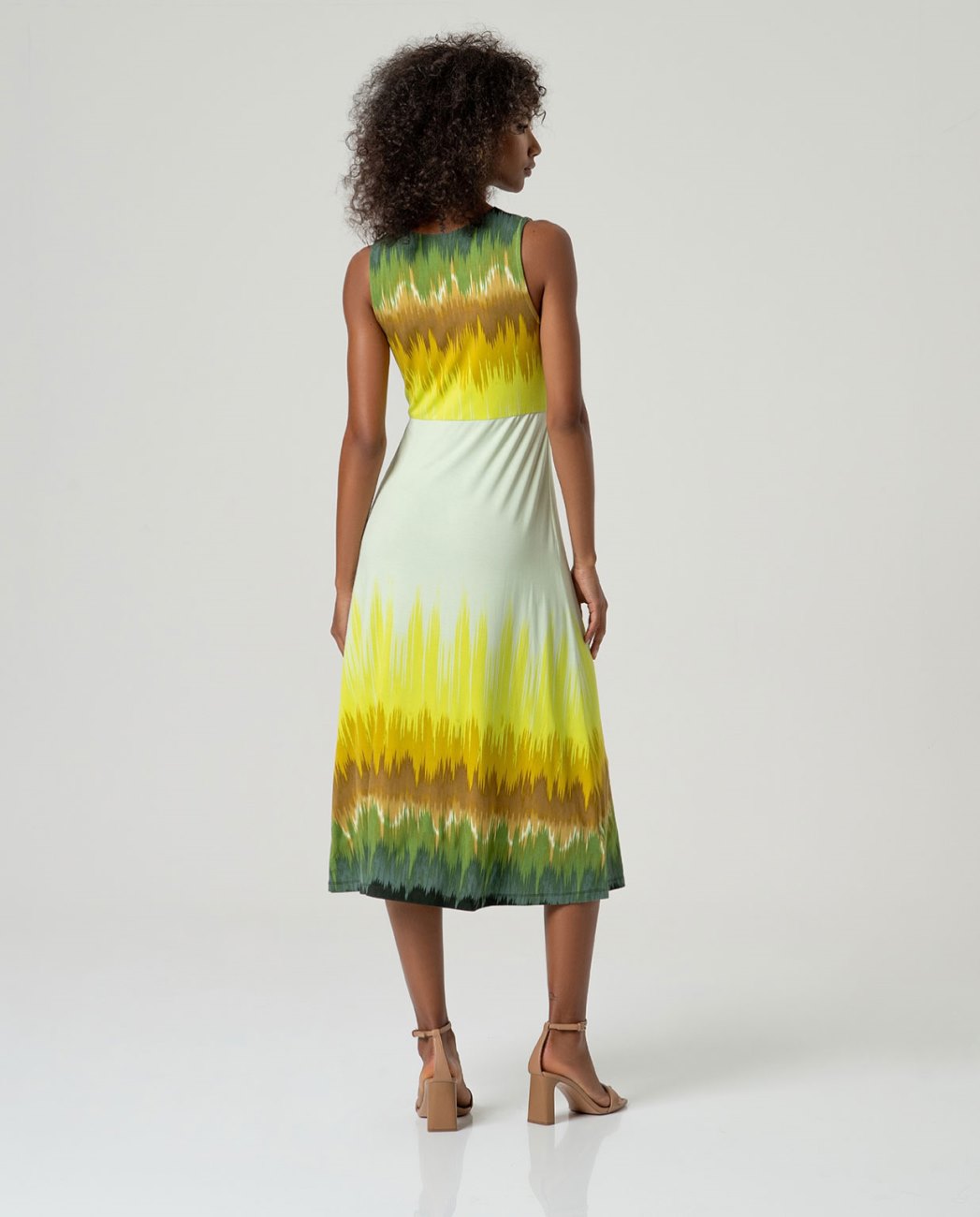 Vestido drapeado Surkana