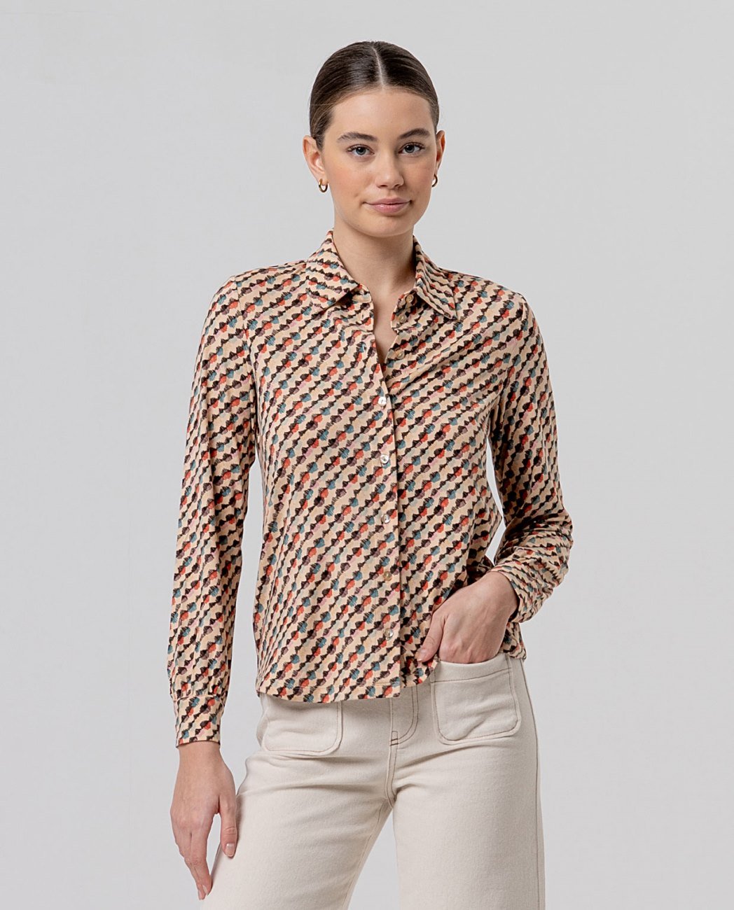 Camisa estampada Surkana