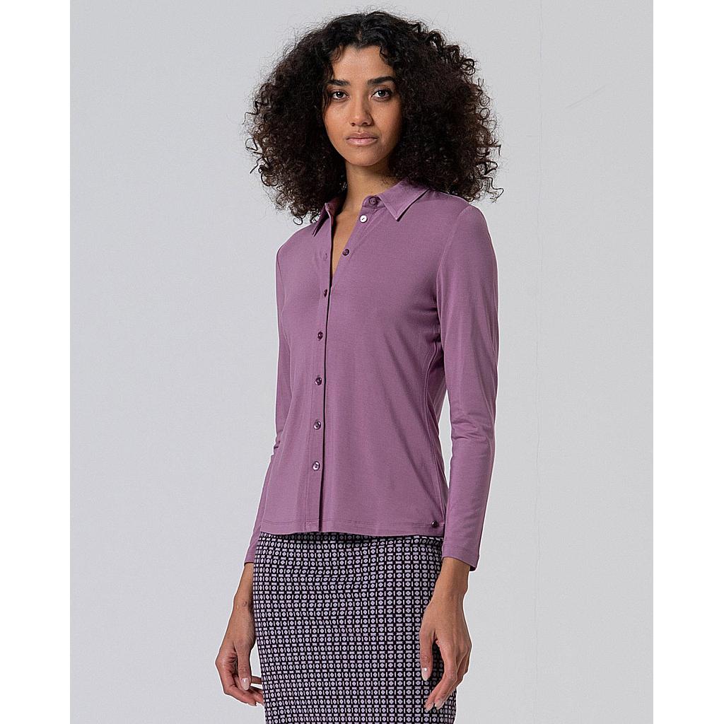 Camiseta básica ciruela Surkana