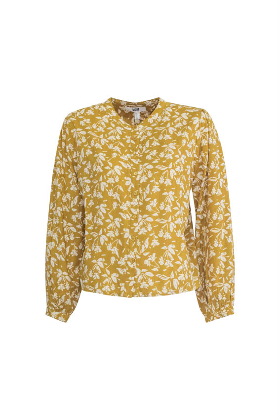 Camisa viscosa verde MDM