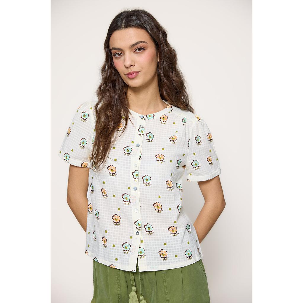 Camisa flores MDM