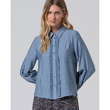 Blusa con chorreras Surkana