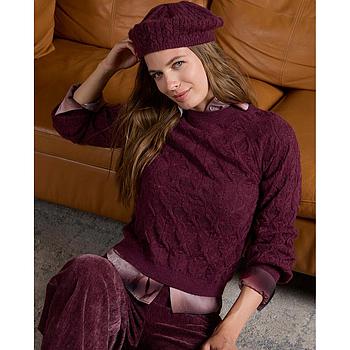 Jersey burdeos Surkana